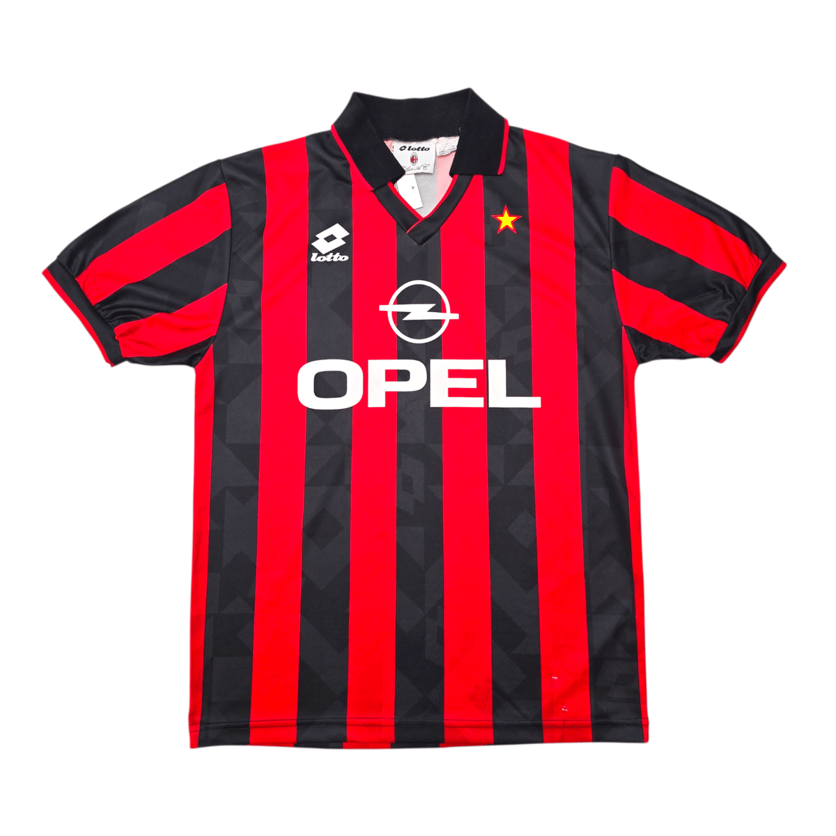 1994/95 AC Milan Home Football Shirt (M) Lotto - Football Finery - FF303905