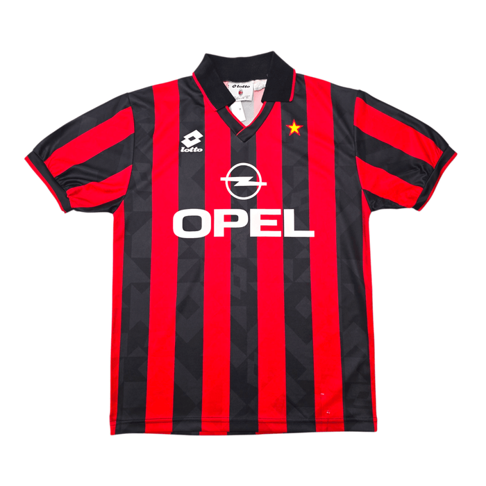 1994/95 AC Milan Home Football Shirt (M) Lotto - Football Finery - FF303905