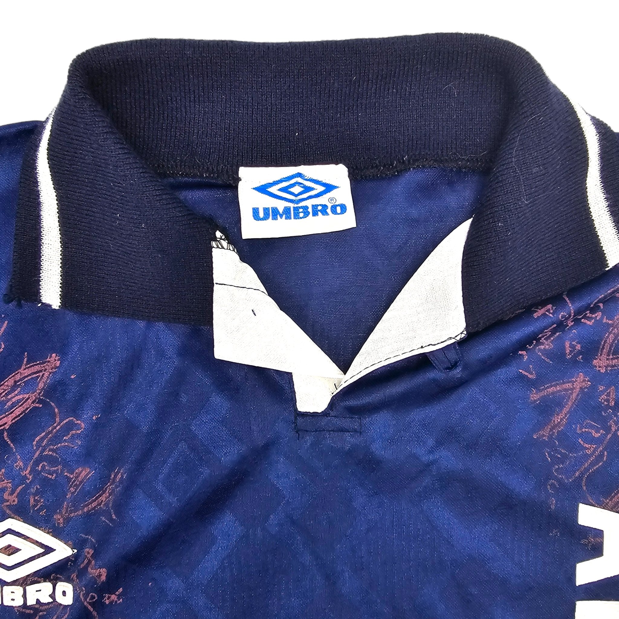 1994 95 Ajax Away Football Shirt M Umbro Prototype – Football Finery