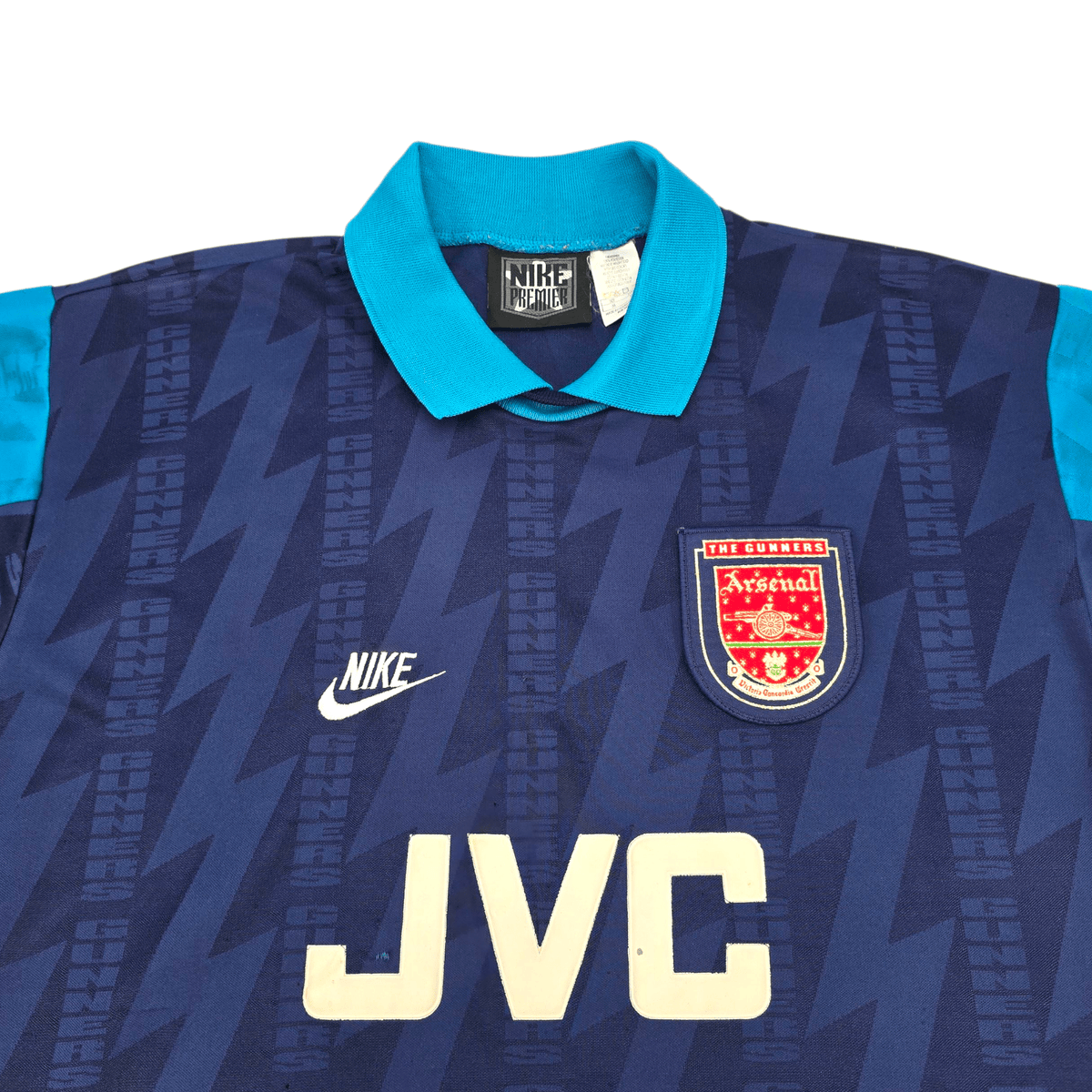 1994/95 Arsenal Away Football Shirt (M) Nike - Football Finery - FF301482