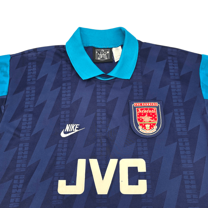 1994/95 Arsenal Away Football Shirt (M) Nike - Football Finery - FF301482