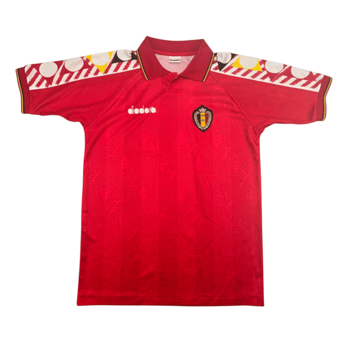 1994/95 Belgium Home Football Shirt (M) Diadora - Football Finery - FF302870