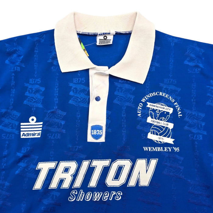 1994/95 Birmingham City Home Football Shirt (L) Admiral (Wembley 1995) - Football Finery - FF307172B