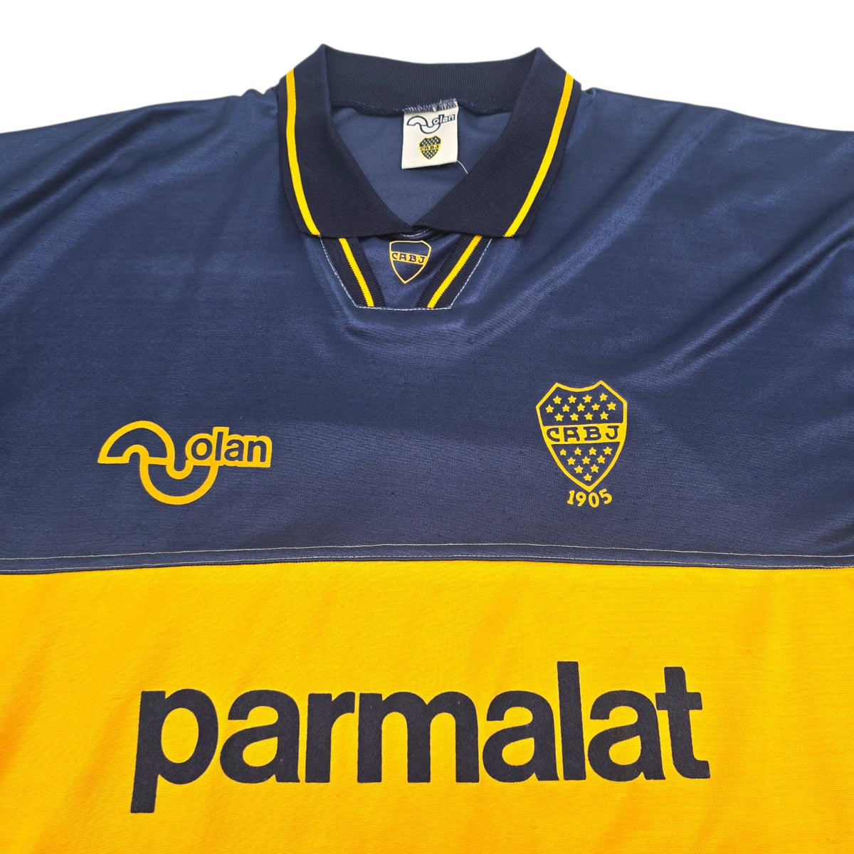 1994/95 Boca Juniors Home Football Shirt (XL) Olan 10 (Maradona) - Football Finery - FF305133