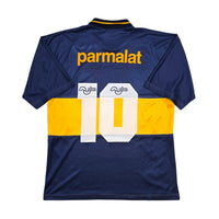 1994/95 Boca Juniors Home Football Shirt (XL) Olan 10 (Maradona) - Football Finery - FF305133