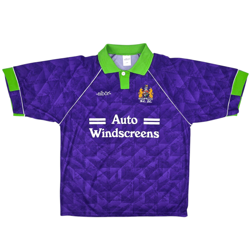 1994/95 Bristol City Away Football Shirt (XL) Nibor - Football Finery - FF301931