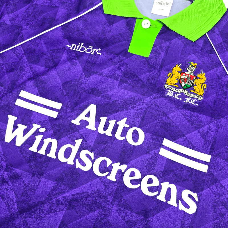 1994/95 Bristol City Away Football Shirt (XL) Nibor - Football Finery - FF301931