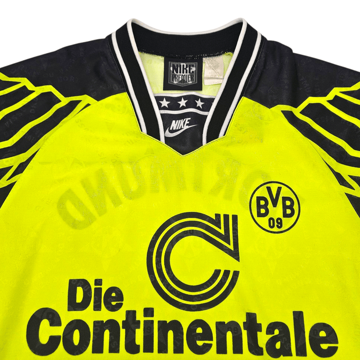 1994/95 Dortmund Home Football Shirt (L) Nike - Football Finery - FF300584