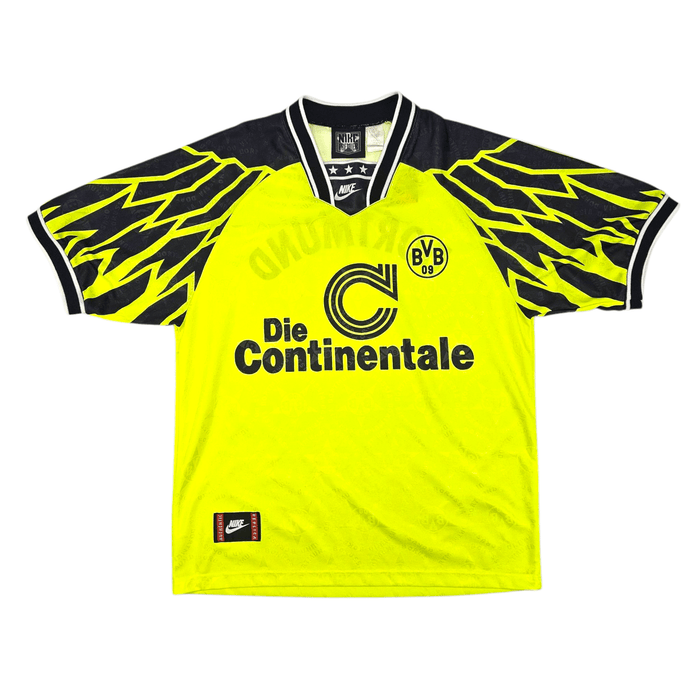 1994/95 Dortmund Home Football Shirt (L) Nike - Football Finery - FF300584