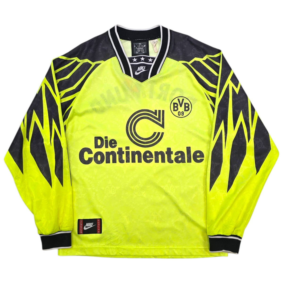 1994/95 Dortmund Home Football Shirt (S) Nike - Football Finery - FF307034