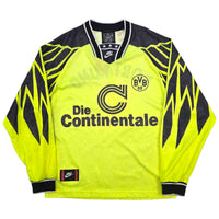 1994/95 Dortmund Home Football Shirt (S) Nike - Football Finery - FF307034