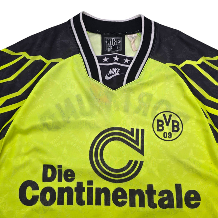 1994/95 Dortmund Home Football Shirt (S) Nike - Football Finery - FF307034