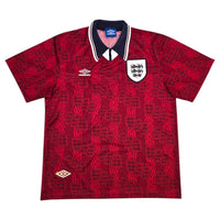 1994/95 England Away Football Shirt (XL) Umbro - Football Finery - FF306365