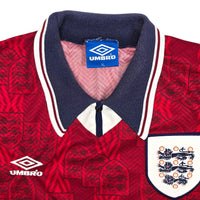 1994/95 England Away Football Shirt (XL) Umbro - Football Finery - FF306365