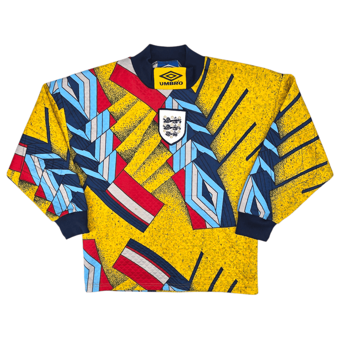 1994/95 England Goal Keeper Football Shirt (Y) Umbro - Football Finery - FF300759