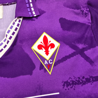 1994/95 Fiorentina Home Football Shirt (XL) Uhlsport 9 - Football Finery - FF304053