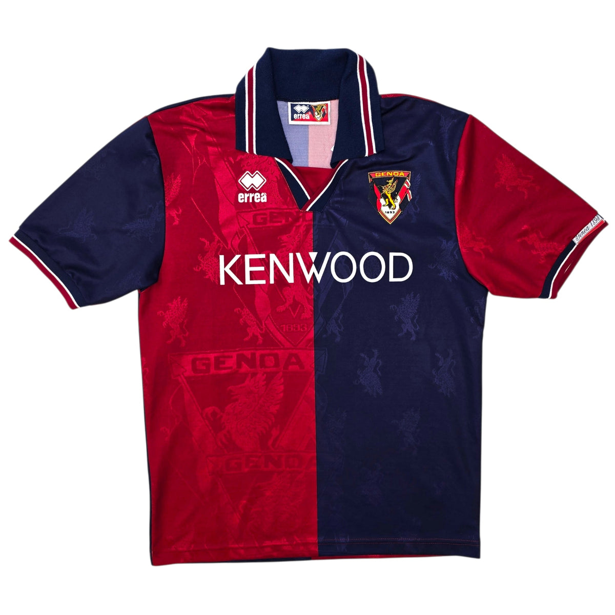 1994/95 Genoa Home Football Shirt (L) Errea - Football Finery - FF306664