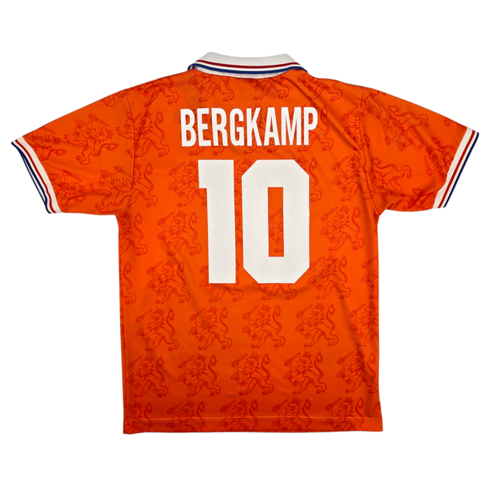 1994/95 Holland Home Football Shirt (L) Lotto #10 Bergkamp - Football Finery - FF301143