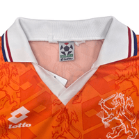 1994/95 Holland Home Football Shirt (L) Lotto 10 Bergkamp - Football Finery - FF304572