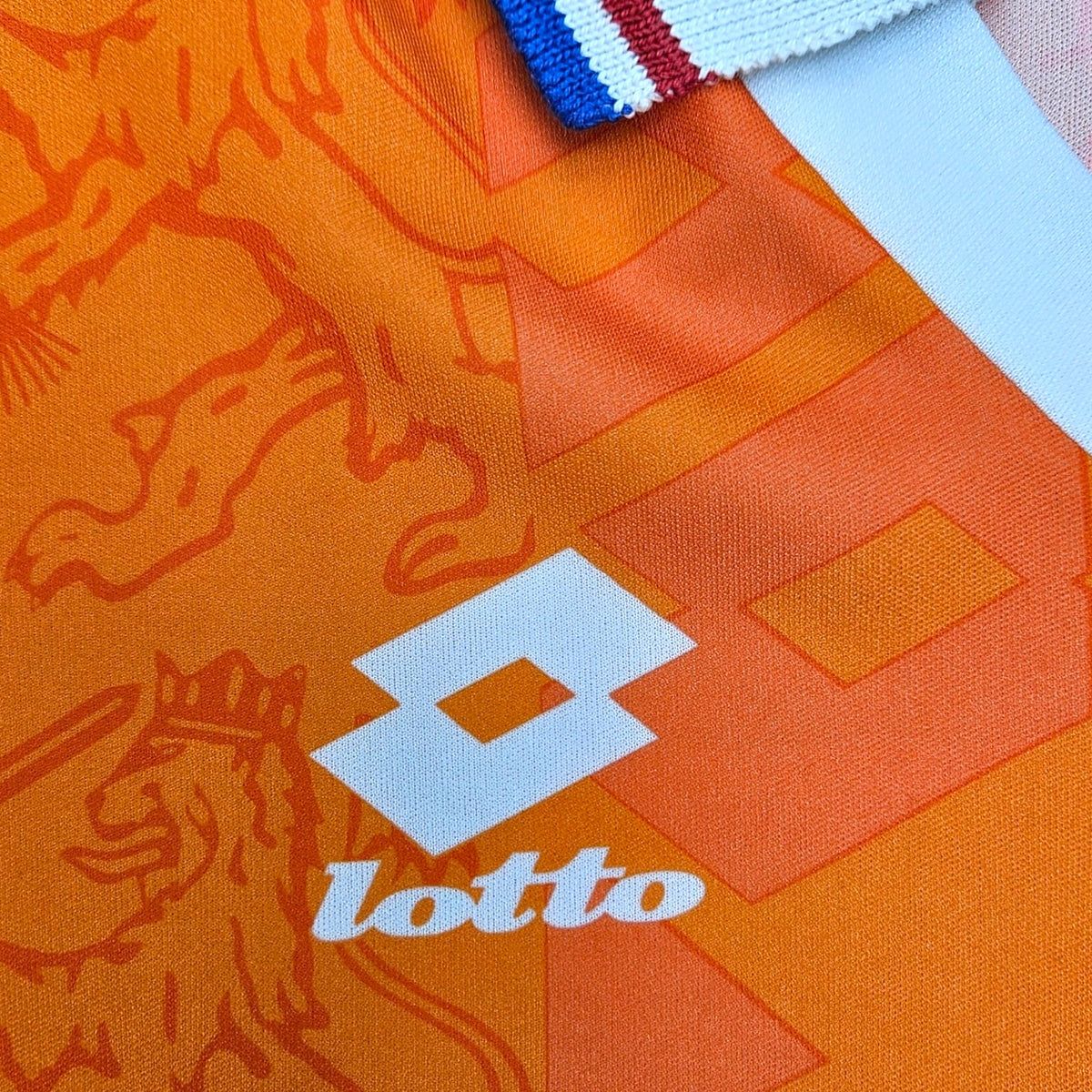1994/95 Holland Home Football Shirt (M) Lotto #10 Bergkamp - Football Finery - FF203834