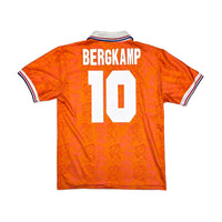 1994/95 Holland Home Football Shirt (M) Lotto #10 Bergkamp - Football Finery - FF203834