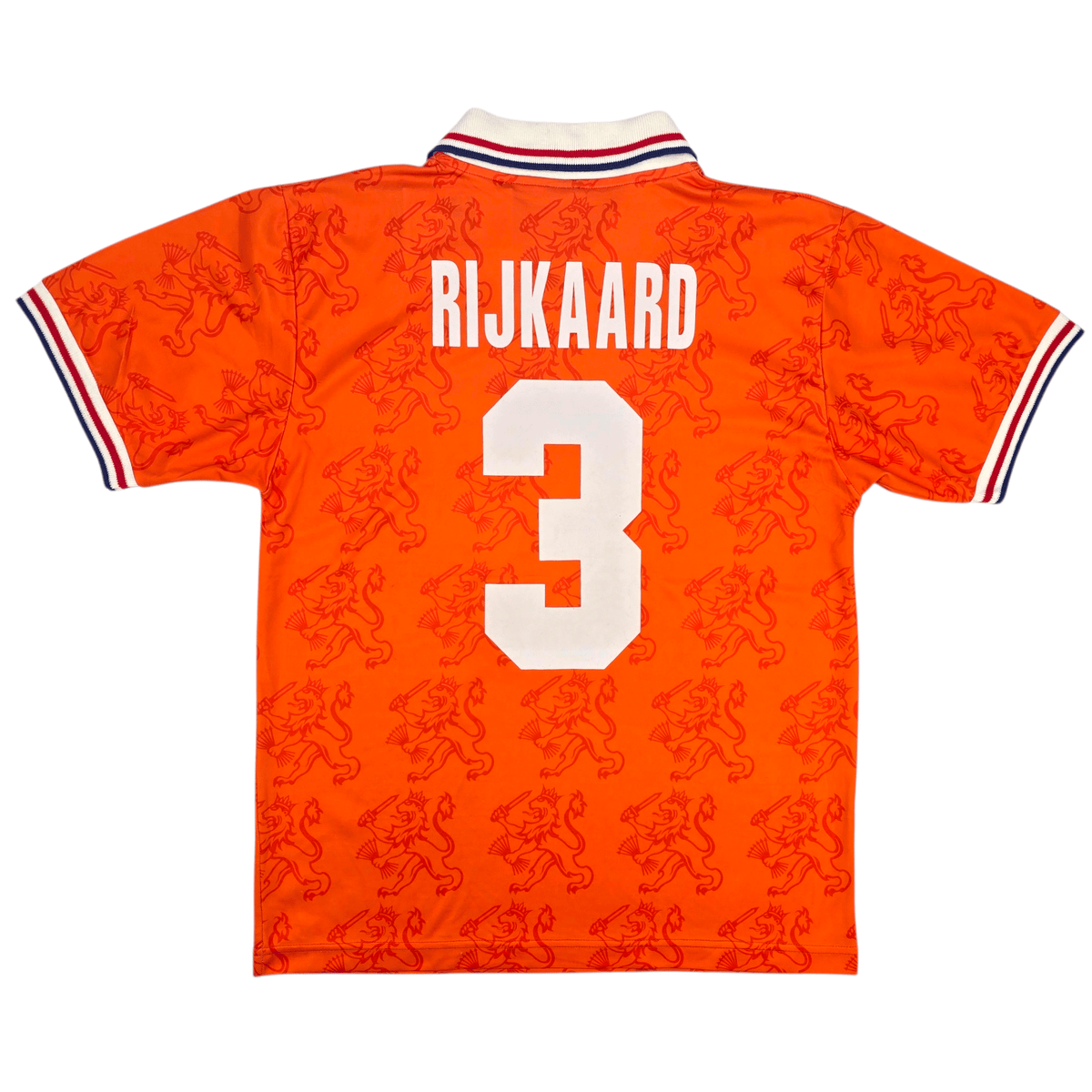 1994/95 Holland Home Football Shirt (M) Lotto 3 Rijkaard (Player Version) - Football Finery - FF302871