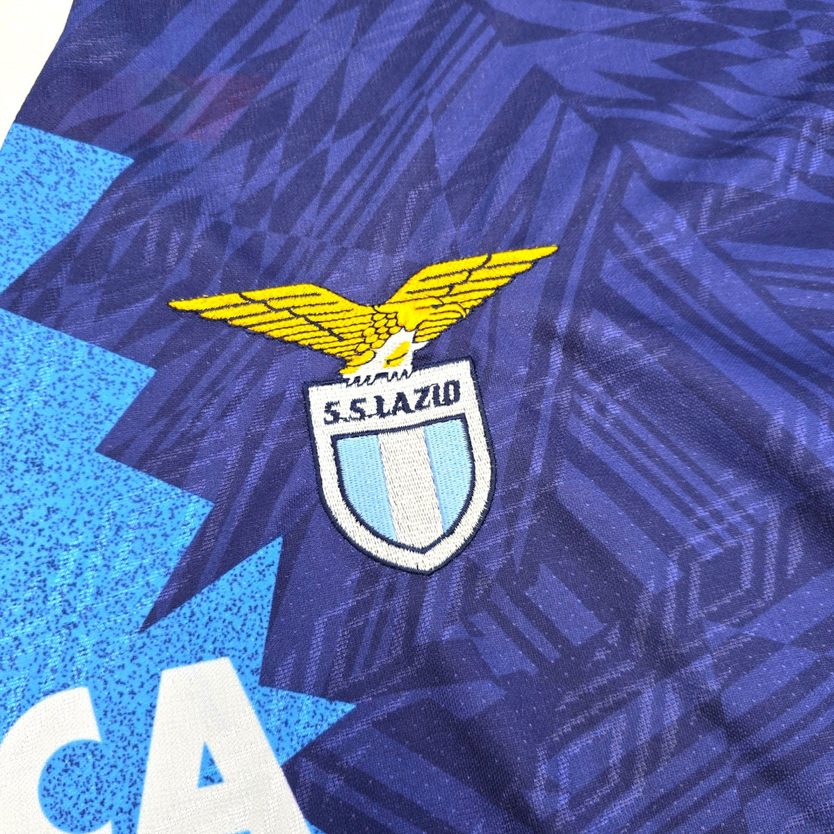 1994/95 Lazio Away Football Shirt (L) Umbro 9 Casiraghi - Football Finery - FF306070