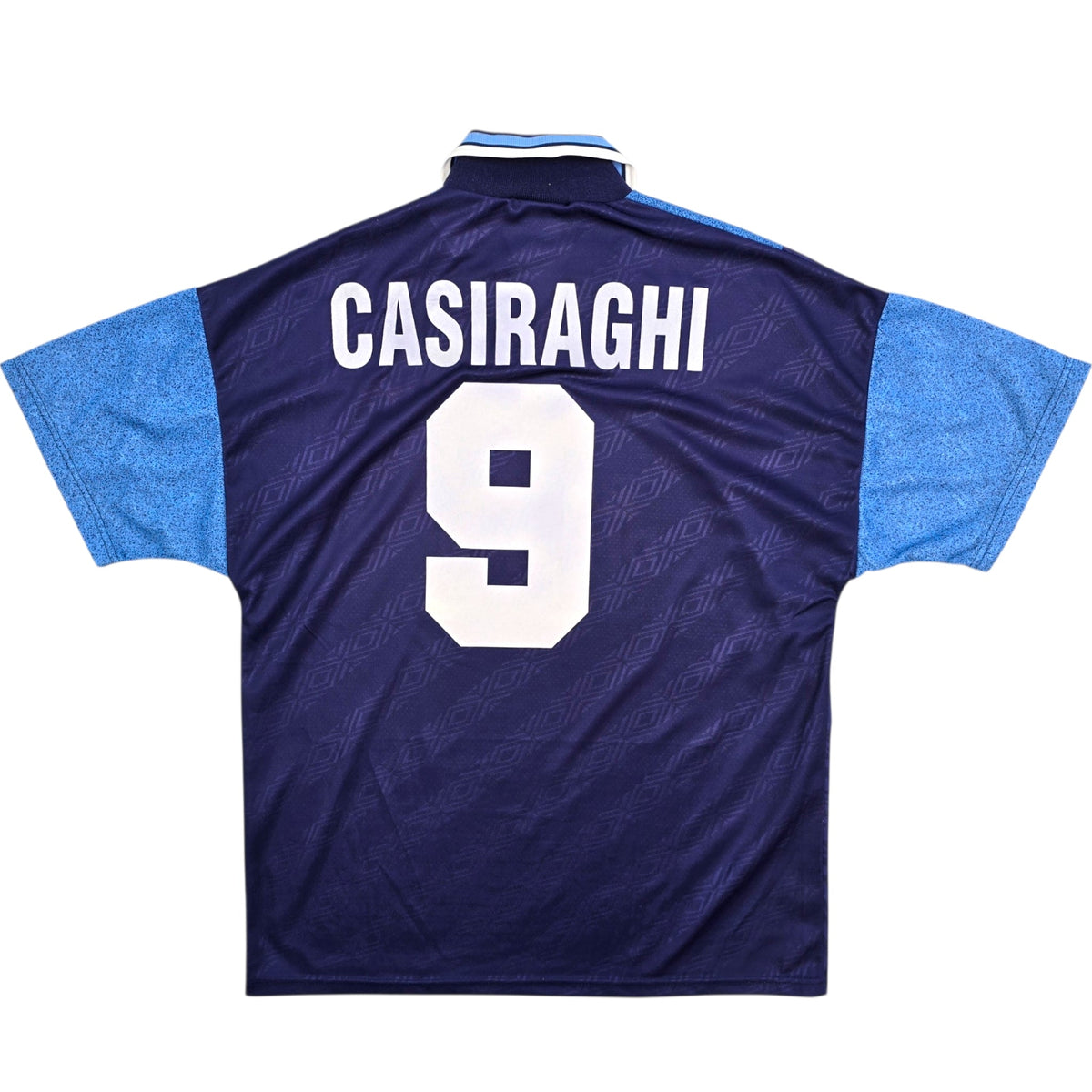 1994/95 Lazio Away Football Shirt (L) Umbro 9 Casiraghi - Football Finery - FF306070