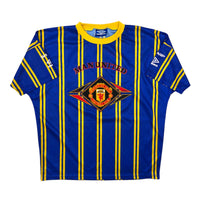 1994/95 Manchester United Training Top (M) Umbro - Football Finery - FF306796