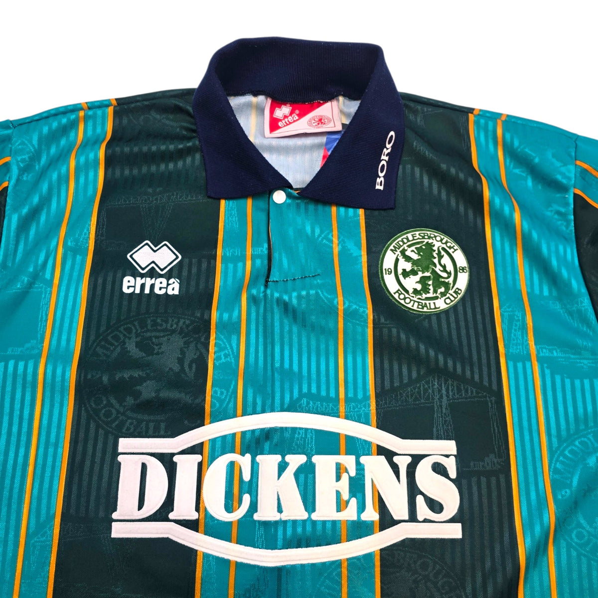 1994/95 Middlesbrough Away Football Shirt (XL) Errea - Football Finery - FF306725