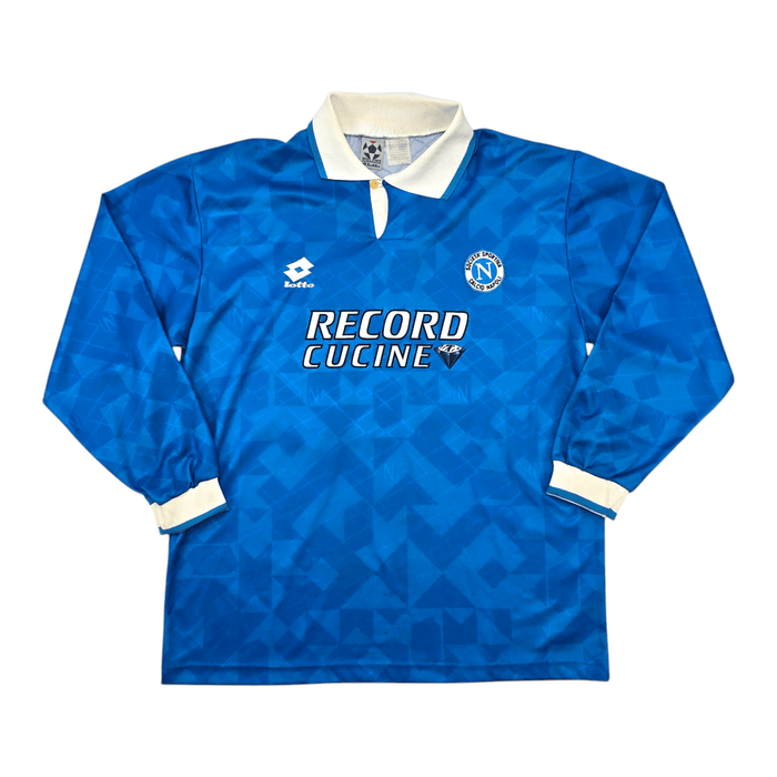 1994/95 Napoli Home Football Shirt (XL) Lotto #10 (Player Issue) - Football Finery - FF300905