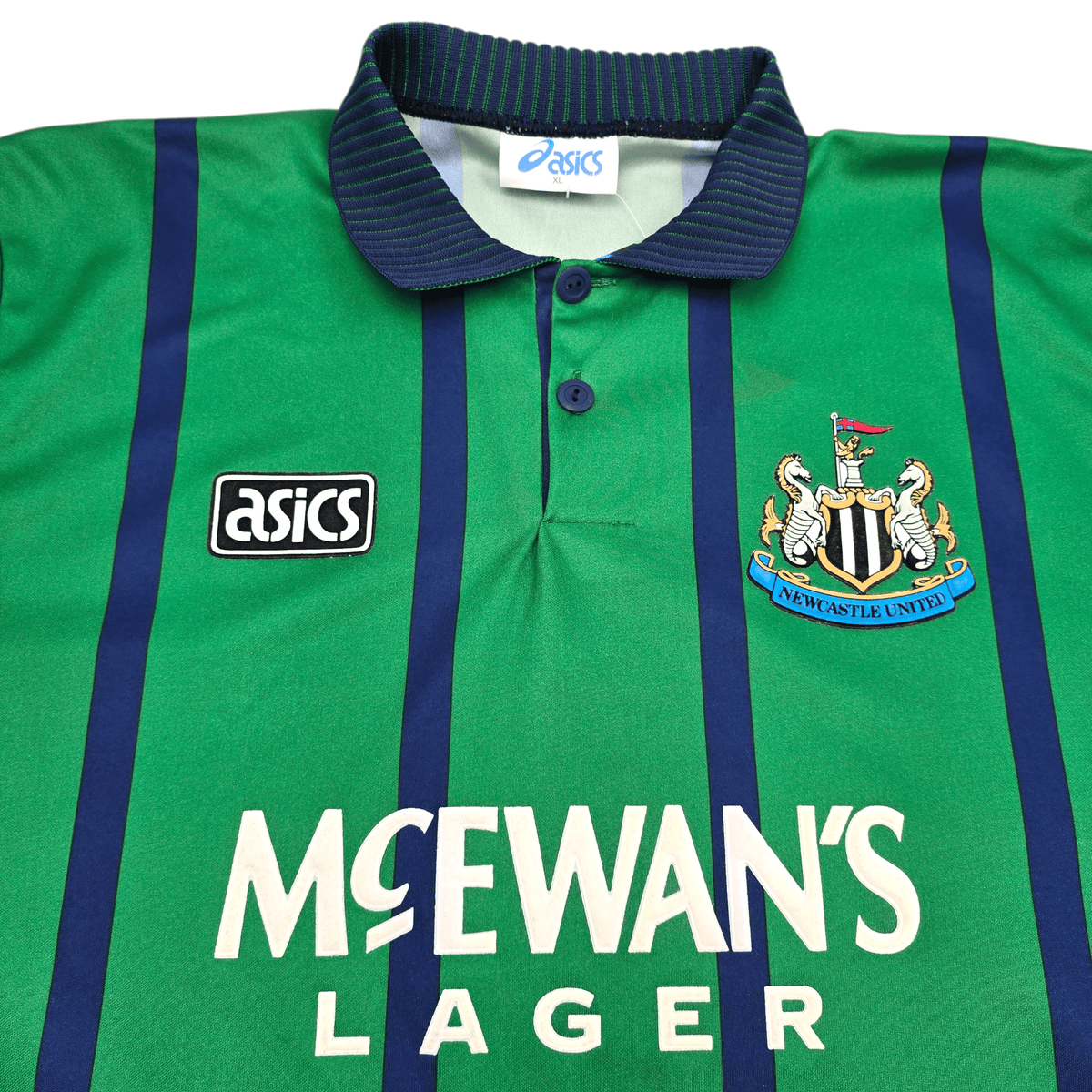 1994/95 Newcastle United Away Football Shirt (XL) Asics - Football Finery - FF304148