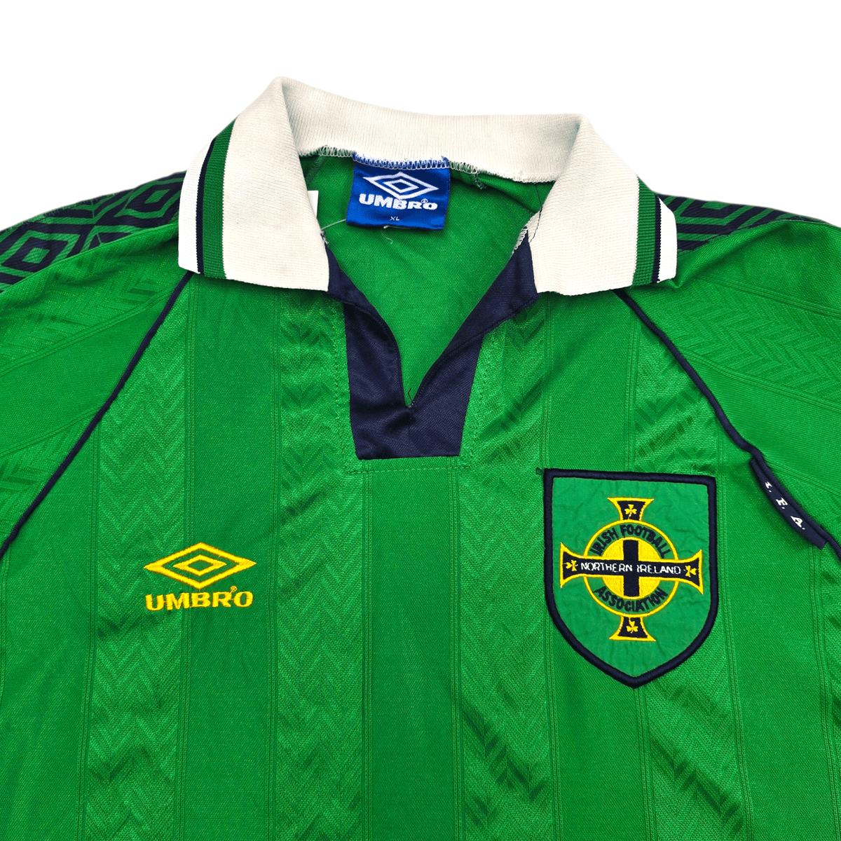 1994/95 Northern Ireland Home Football Shirt (XL) Umbro (Prototype) - Football Finery - FF304355