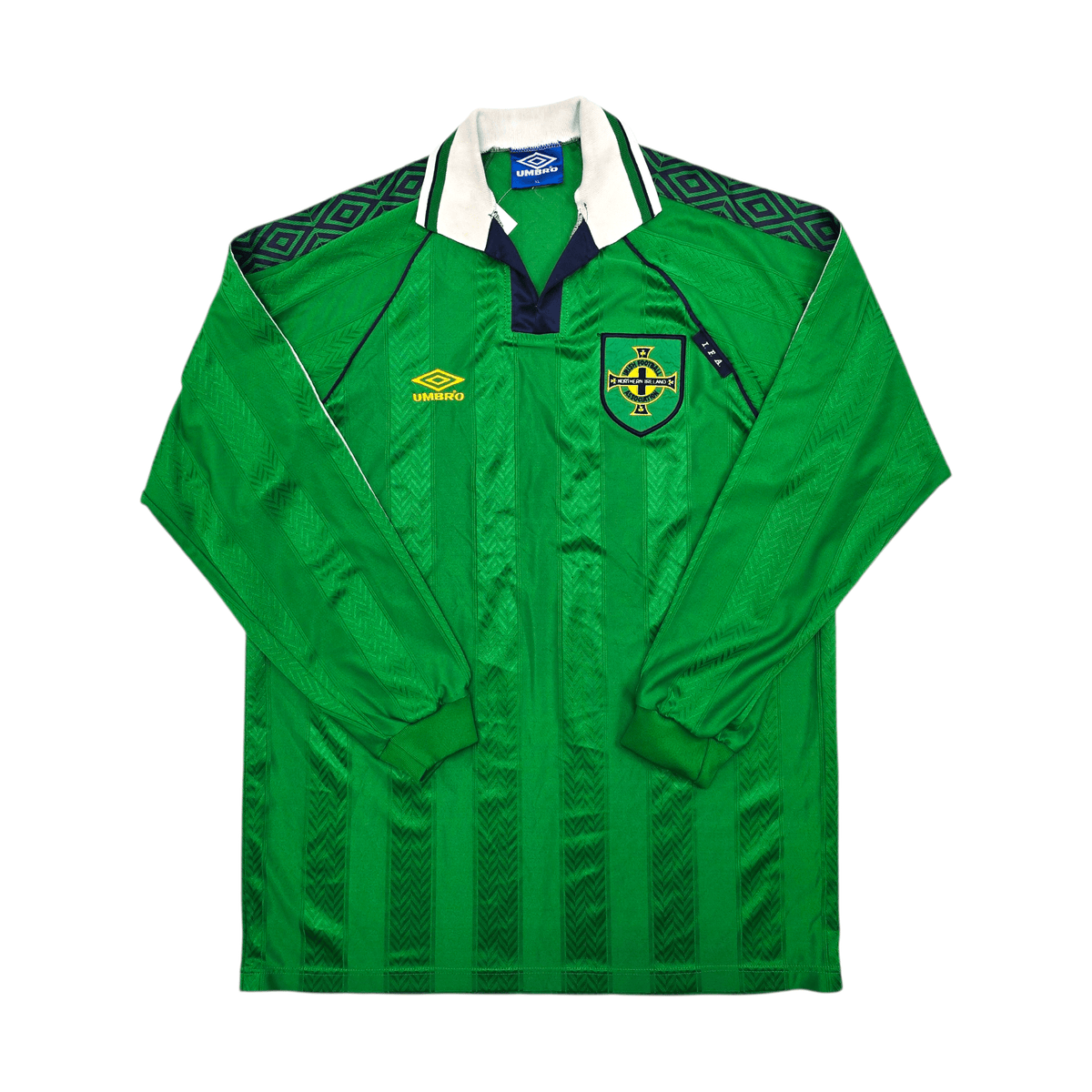 1994/95 Northern Ireland Home Football Shirt (XL) Umbro (Prototype) - Football Finery - FF304355