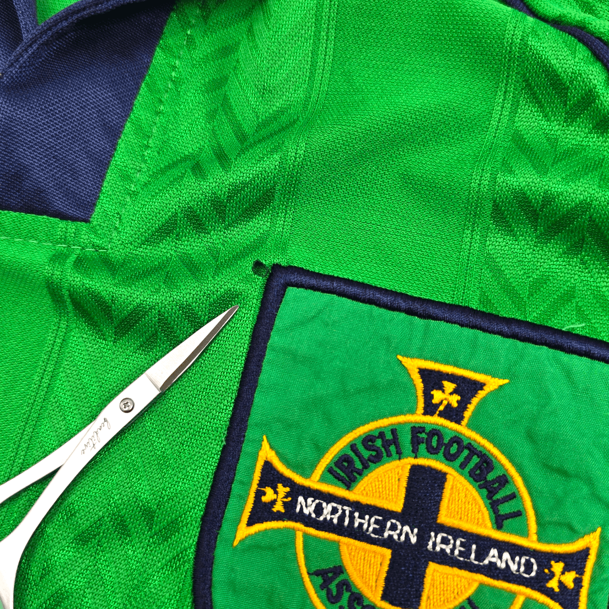 1994/95 Northern Ireland Home Football Shirt (XL) Umbro (Prototype) - Football Finery - FF304355