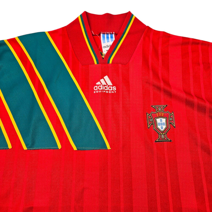 1994/95 Portugal Home Football Shirt (M) Adidas - Football Finery - FF203499