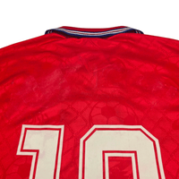 1994/95 Sampdoria Third Football Shirt (XL) Asics 10 Mancini - Football Finery - FF300869