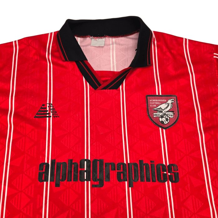 1994/95 Scarborough Home Football Shirt (XL) Pendle - Football Finery - FF301950