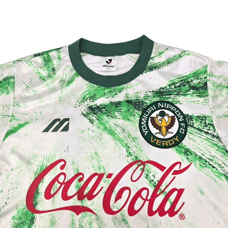 1994/95 Tokyo Verdy Away Football Shirt (L) Mizuno 11 - Football Finery - FF300902
