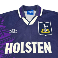 1994/95 Tottenham Hotspur Away Football Shirt (L) Umbro #18 Klinsmann - Football Finery - FF300045