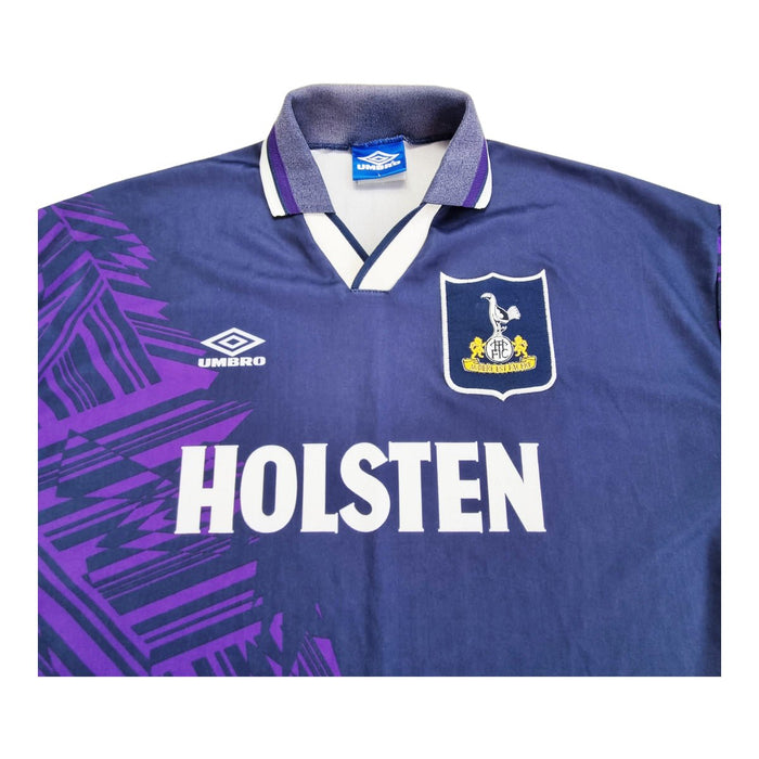 1994/95 Tottenham Hotspur Away Football Shirt (L) Umbro - Football Finery - FF203189