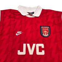 1994/96 Arsenal Home Football Shirt (L) Nike - Football Finery - FF305035