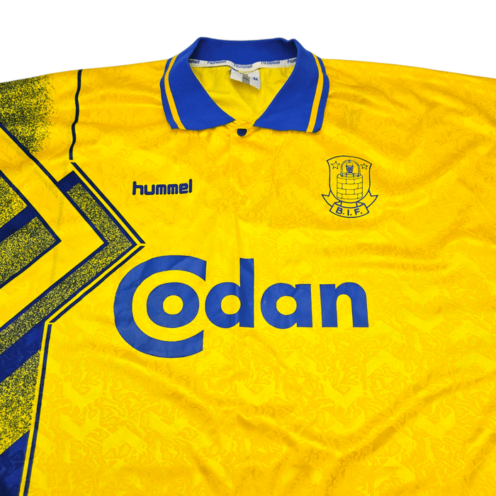 1994/96 Brondby Home Football Shirt (2XL) Hummel - Football Finery - FF301846