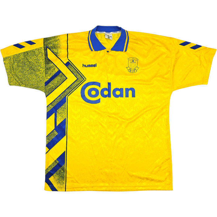 1994/96 Brondby Home Football Shirt (2XL) Hummel - Football Finery - FF301846