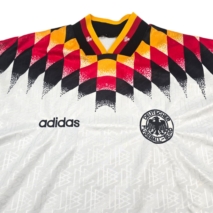 1994/96 Germany Home Football Shirt (M) Adidas - Football Finery - FF305289
