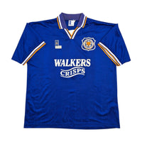 1994/96 Leicester City Home Football Shirt (XL) Fox Leisure - Football Finery - FF305011