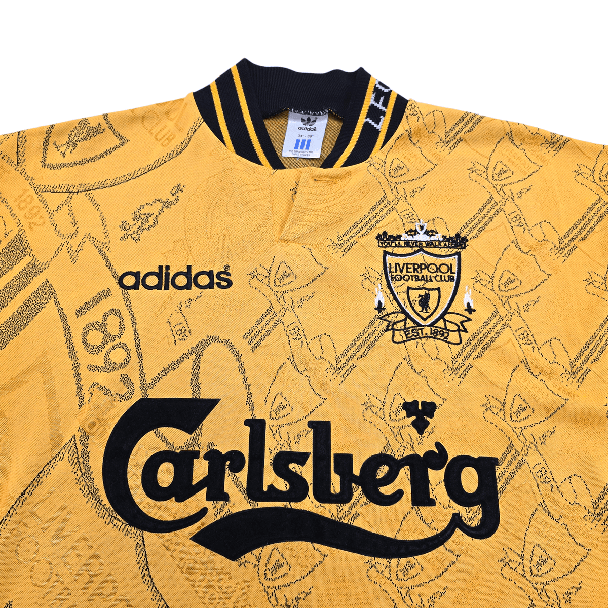 1994/96 Liverpool Away Football Shirt (S) Adidas - Football Finery - FF304199