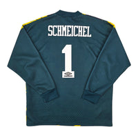 1994/96 Manchester United Goal Keeper Football Shirt (L) Umbro #1 Schmeichel - Football Finery - FF307616