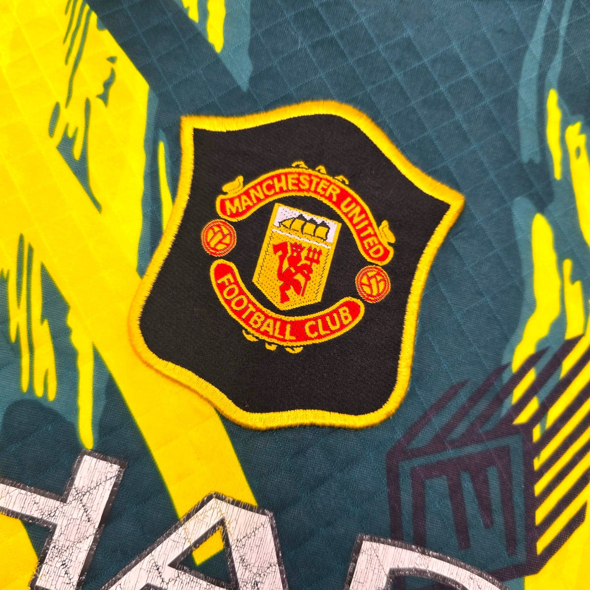 1994/96 Manchester United Goal Keeper Football Shirt (L) Umbro #1 Schmeichel - Football Finery - FF307616