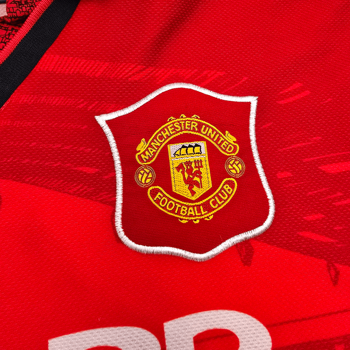 1994/96 Manchester United Home Football Shirt (XL) Umbro - Football Finery - FF304683